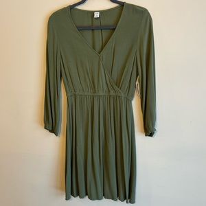 Old Navy Sage Green Mini Dress